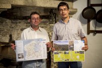 La Apehl y la Diputación presentaron el nuevo modelo de los bajoplatos turísticos de Lugo 