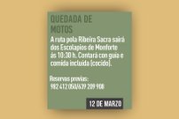 El programa del XIV Estase Cocendo cuenta para este sábado con su habitual quedada de motos