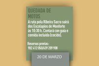 Quedada de motos XIV Estase Cocendo, este domingo 20 de marzo