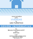 Jornada informativa sobre el nuevo decreto de viviendas de uso turístico en Monforte