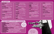 Monforte inaugurará su V Cume Tapas este sábado