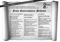 La Feria Medieval de Monforte contará con gastronomía de la época