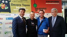 Cheché Real asistió a la presentación del Día Mundial de la Tapa