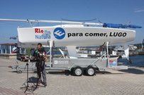 Se presenta en Vilagarcía de Arousa el equipo de regatas “…E para comer, Lugo”