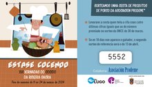 Conocemos el número premiado con la cesta de productos de cerdo entre todas las rifas del XVI Estase Cocendo