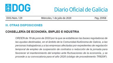 Ayudas para favorecer el mantenimiento del empleo