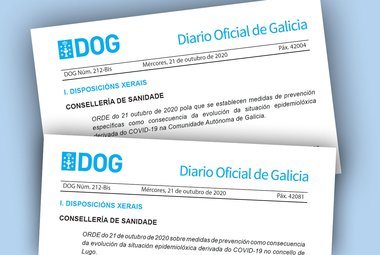 Normas anti-covid-19 desde este 22 de octubre