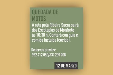 El programa del XIV Estase Cocendo cuenta para este sábado con su habitual quedada de motos