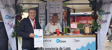 El puesto ...E para comer, Lugo hizo parada esta semana en varias ciudades gallegas con La Vuelta 2025