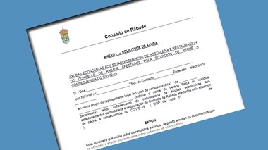 Ayudas del Plan de apoyo a la hostelería en el Ayuntamiento de Rábade
