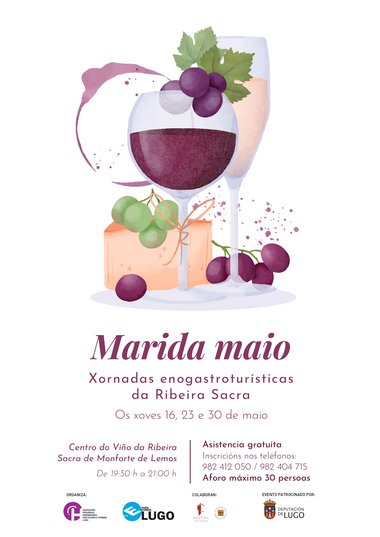 La Apehl presenta Marida Maio, las jornadas enogastroturísticas de la Ribeira Sacra