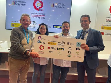 La Apehl, de la mano del cocinero José Luis Pardo, consigue el segundo premio en el III Campeonato Oficial Hostelería de España-Tapas y Pinchos