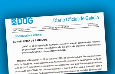 Medidas especiales en el ayuntamiento de Lugo