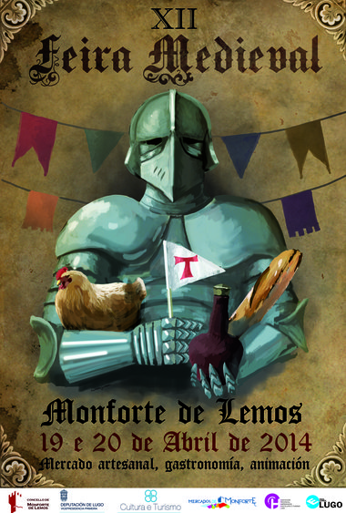 Monforte retornará de nuevo a la época medieval