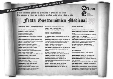 La Feria Medieval de Monforte contará con gastronomía de la época