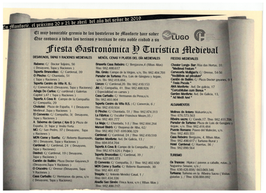 Monforte celebra este fin de semana su Feria Medieval