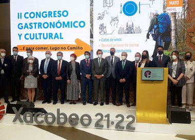Presentado en Fitur el II Congreso …E para comer, Lugo no Camiño