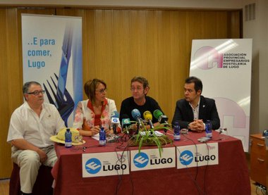 …E para comer, Lugo sube a la caravana de la Vuelta Ciclista a España