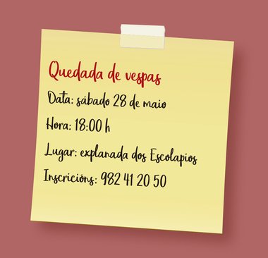 Quedada de vespas, este sábado, en el marco del programa del Cume Tapas Erótico