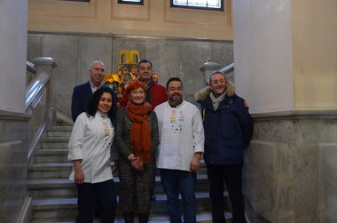 La concejalía de Turismo de Lugo recibe a José Luis Pardo, subcampeón del Campeonato Oficial Hostelería de España-Tapas y Pinchos